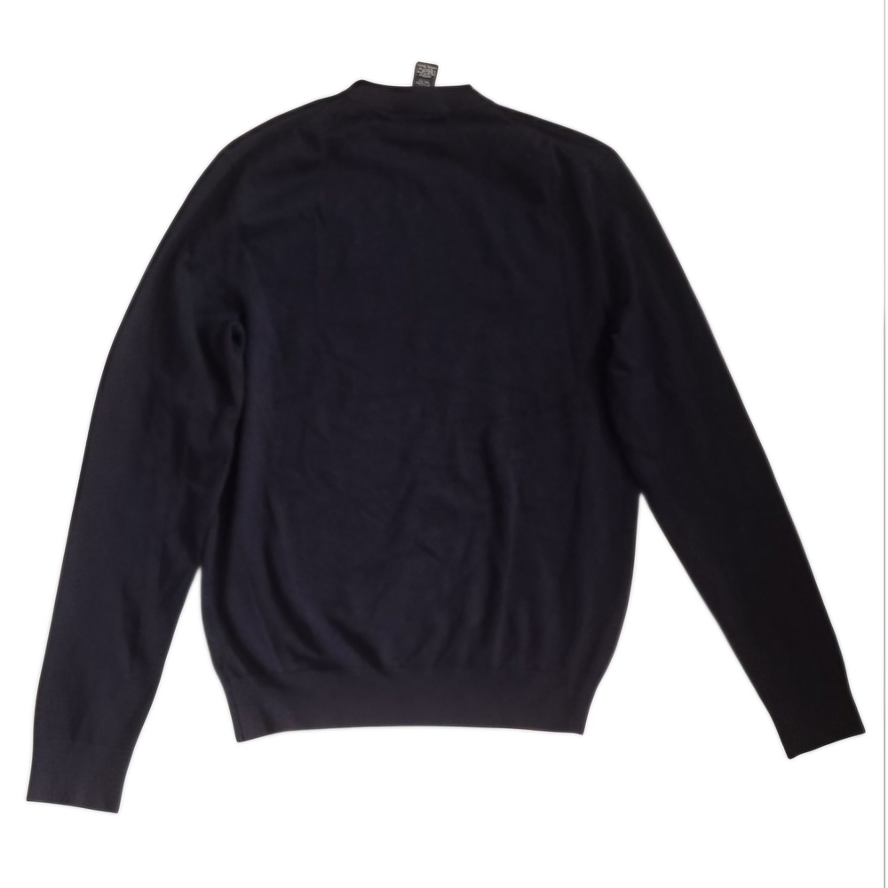 H&M Slim Fit Dark Blue Sweater - Picture 3 of 4